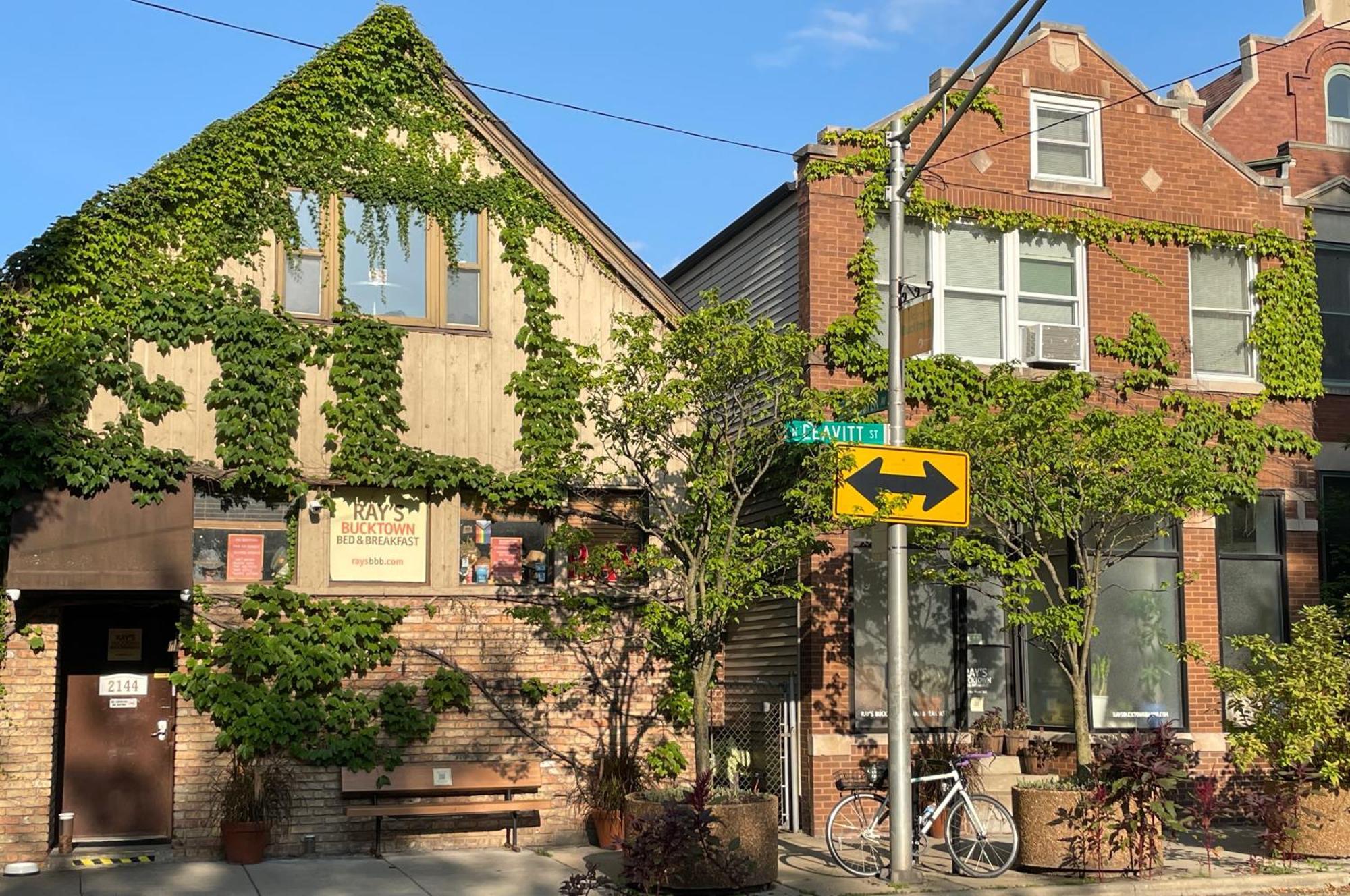 시카고 레이스 벅타운 베드 앤 브렉퍼스트 B&B 외부 사진